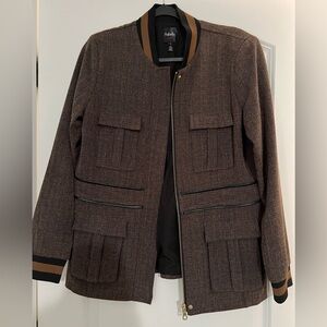 Brown utility jacket